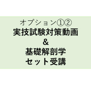 マスタートレーナー養成コース オプション➀➁【実技試験対策動画・基礎解剖学】セット割引